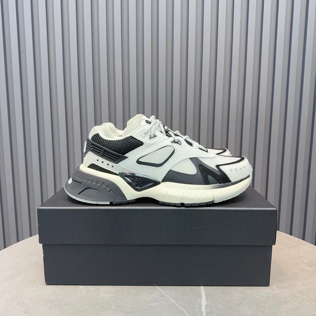 Men's shoes💰740💰 AMIRI AMIRI trendy brand hot sale🔥 Available all year round✅Couples💑 Official website synchronized Imported fabrics 1⃣️ratio 1⃣️Re-engraved, original factory special original sole, 35-45 (38.45. Non-refundable)